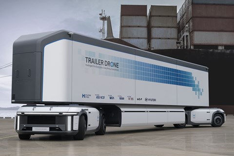 hyundai trailer drone