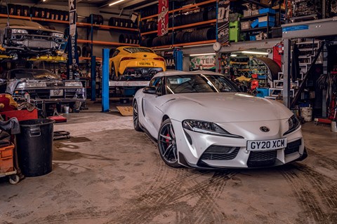 Garage-D Supra front