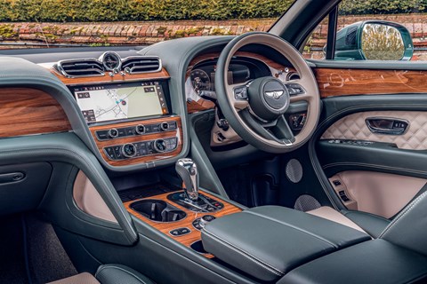 Bentayga interior