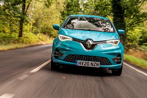 Renault Zoe LTT front tracking