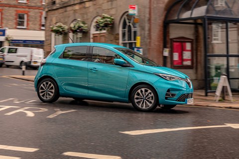 Renault Zoe LTT cornering