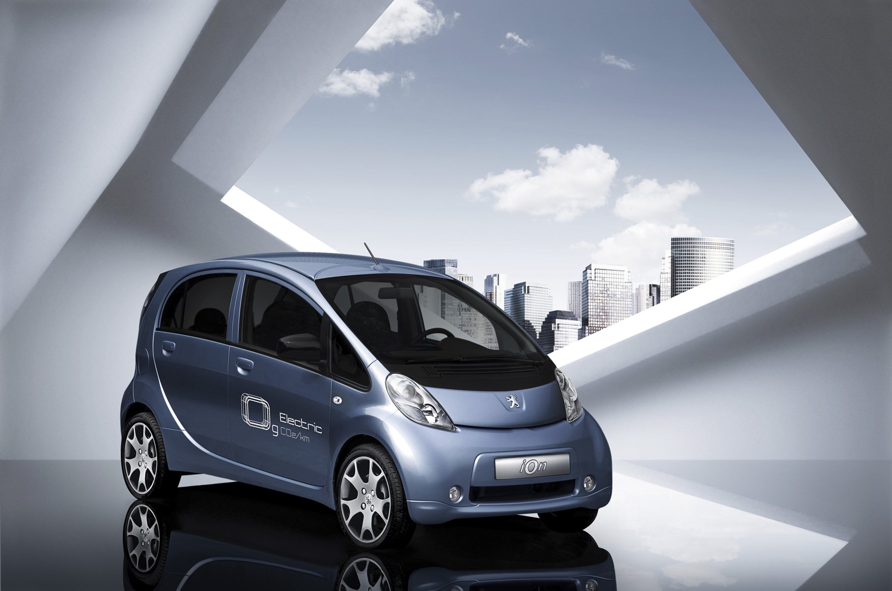 peugeot i0n electric car at 2009 frankfurt motor show sale car