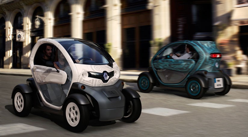 Renault Twizy (2011): the tandem-seat electric city car ...