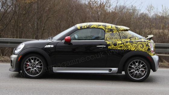 Mini Coupe Jcw 2011 The Latest Spy Photos Car Magazine