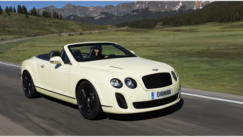 Bentley Continental Supersports Convertible 2011 Review