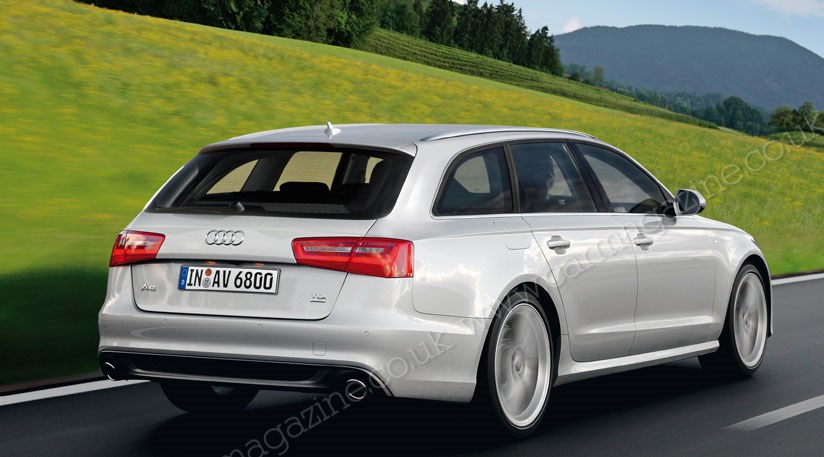 Luxe media Relatief Audi A6 Avant (2011) spy shots | CAR Magazine