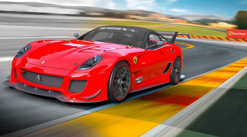 Ferrari 599xx evolution тюнинг