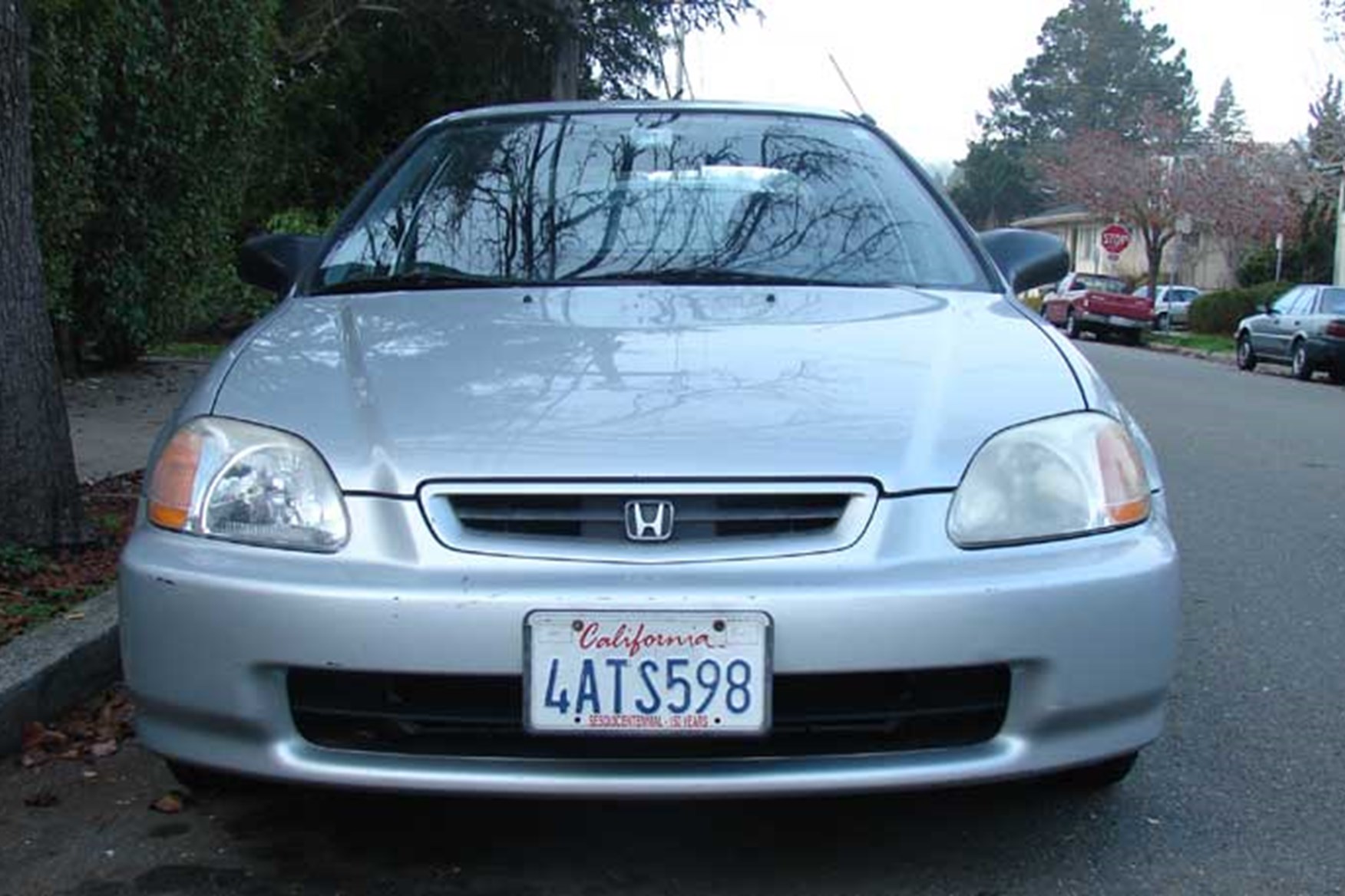 1998 honda civic license plate bracket