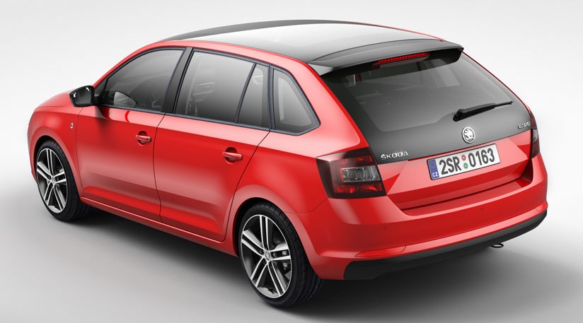 Latest 2013 Skoda Rapid Sport Pictures
