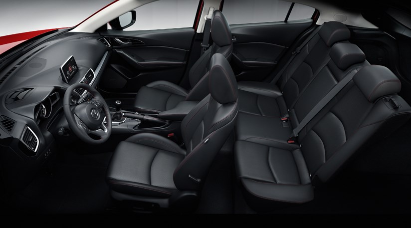 mazda 3 leather interior