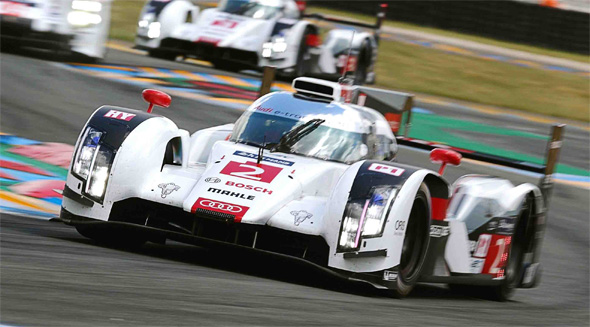 The Le Mans-winning Audi R18 e-tron
