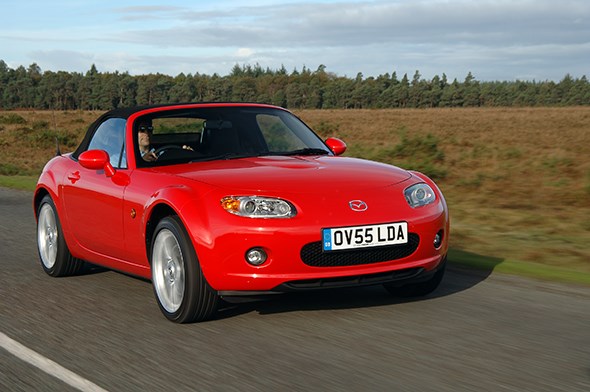A second generation Mazda MX-5