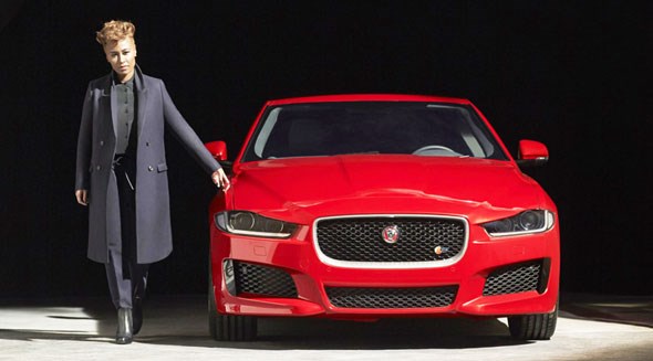 First sight of Jaguar XE and Emeli Sande