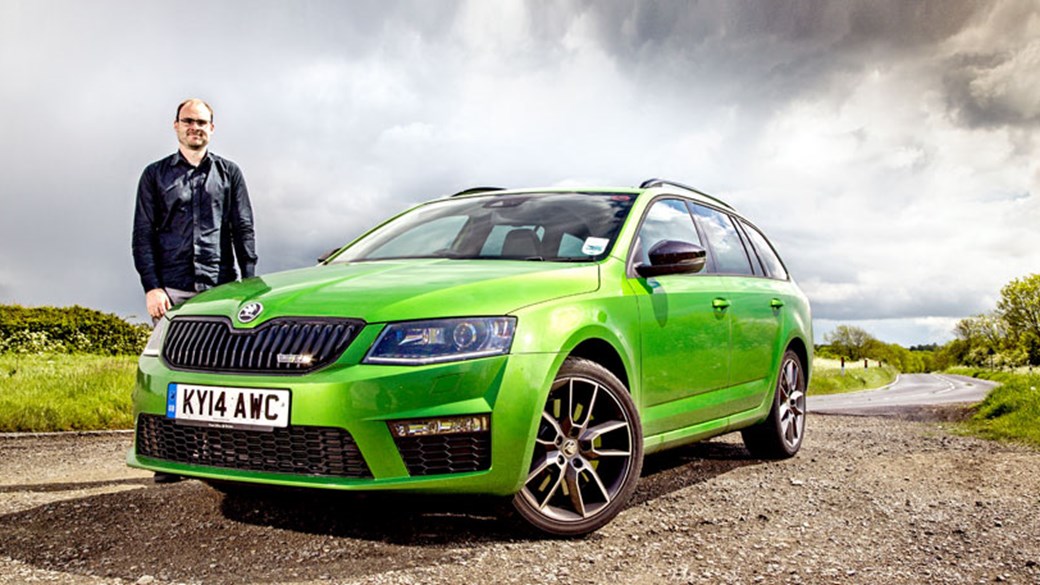 Skoda Octavia RS Green 2014