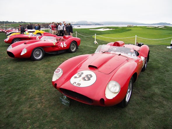 Ferrari red heads aplenty