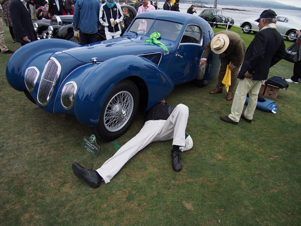 Sir Michael Kadoorie and his 1939 Talbot-Lago