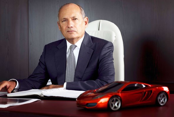 McLaren Automotive boss, then and now: Ron Dennis