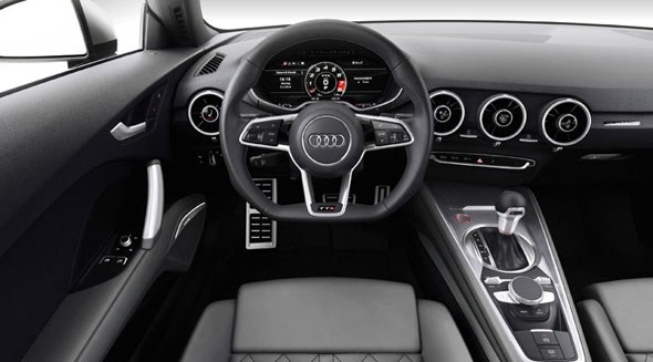 Audi TT cabin - a masterpiece
