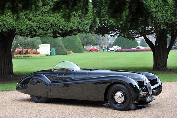 1952 Jaguar XK120 Jabbeke