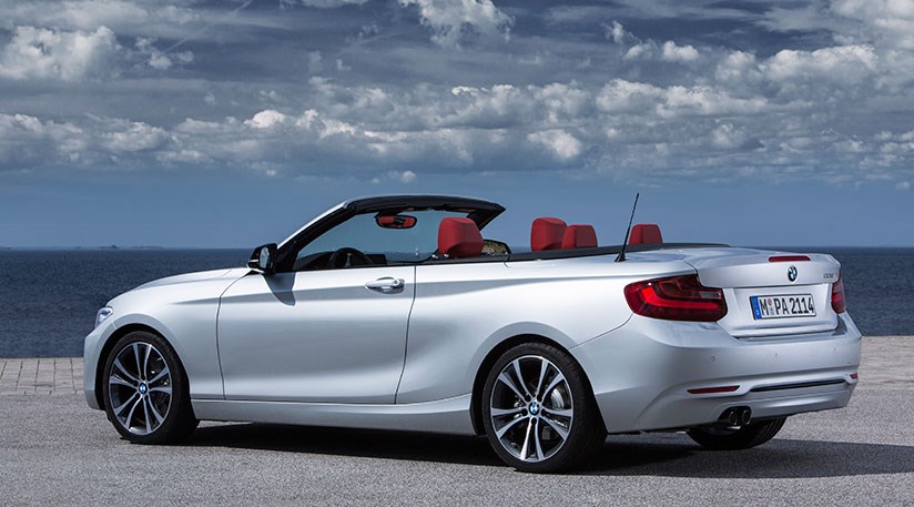Bmw 2 Series Convertible 2017 First Official Pictures Car Magazine Soft Top Folds Away Under Bmw 2 Series Lid