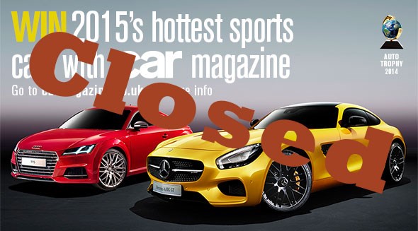 CAR magazine's competition is now closed