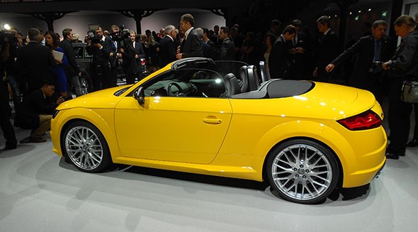 Audi TT Roadster at Paris