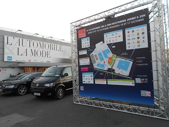 Paris motor show: pretty huge