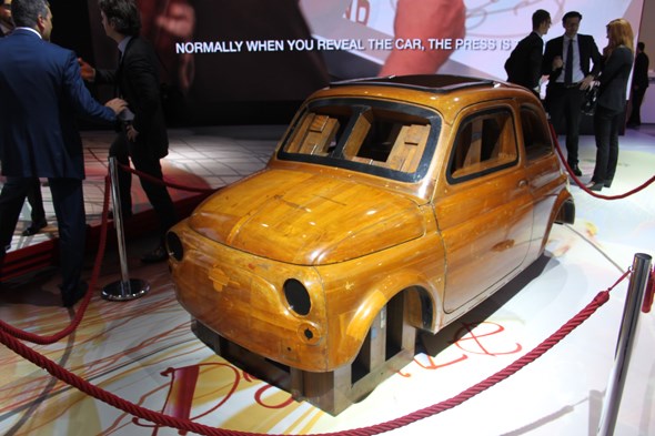 Original Fiat 500 styling buck