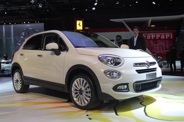 Fiat 500X at Paris motor show 2014