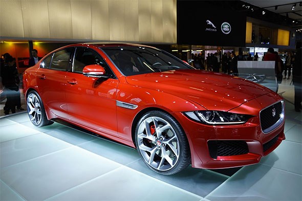 Jaguar XE at 2014 Paris motor show