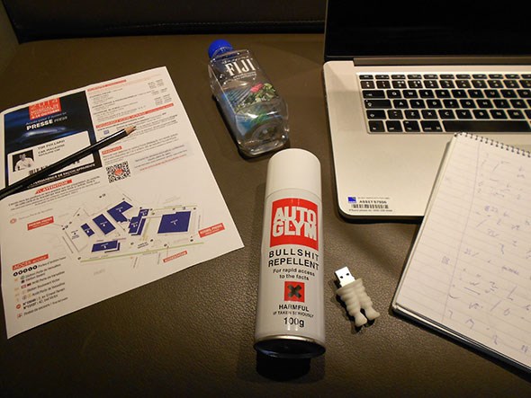 CAR magazine's journalist survival kit: the Paris motor show blog
