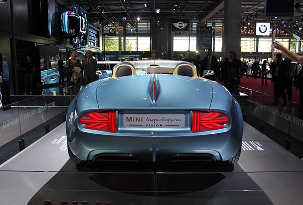 Mini Superleggera concept at Paris 2014