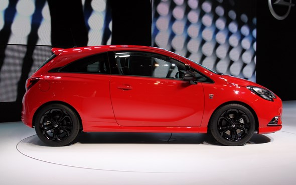 Vauxhall Corsa at Paris motor show