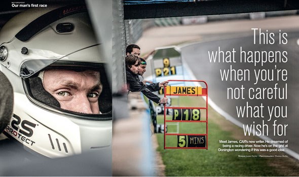 Ginetta race CAR magazine feature
