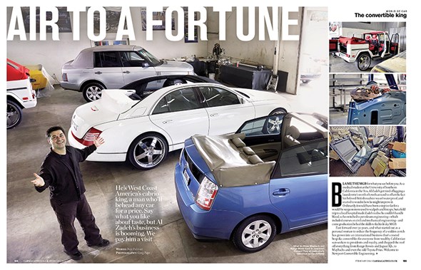 Al Zadeh, America’s ‘convertible king’