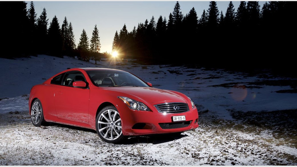 Infiniti G37 S Coupe 2007 European Drive Review Car Magazine Infiniti G37 Coupe Front Three Quarter