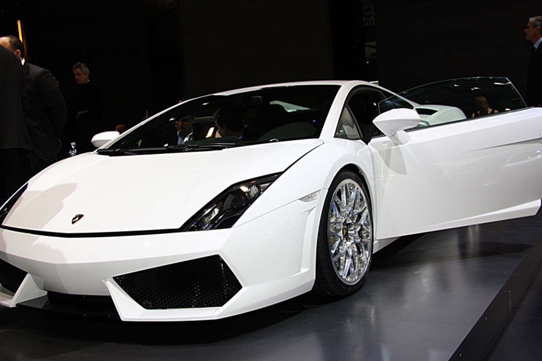 Gallardo Doors & ... White Lamborghini Gallardo On PUR ...