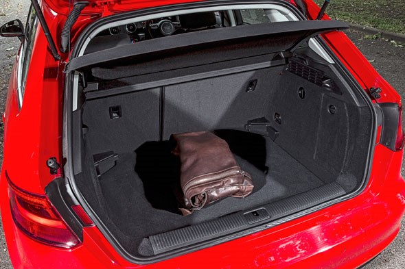 Boot space: an Audi A3 Sportback strong suit