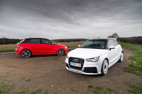 Audi S1 meets Audi A1 Quattro