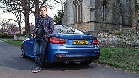CAR magazine's Chris Chilton and our BMW M235i