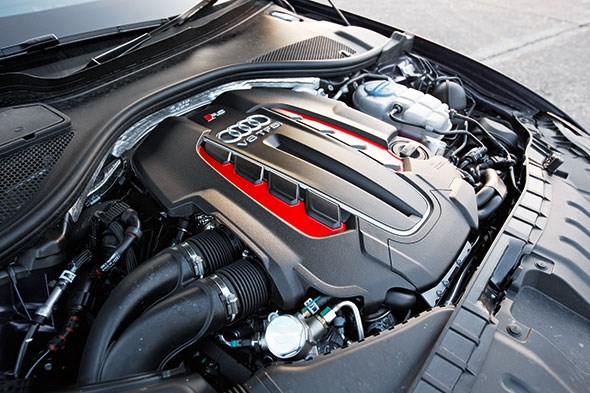 Audi RS6 engine: providing the fireworks