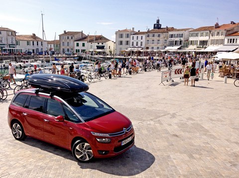 Our Citroen C4 Grand Picasso on holiday in France