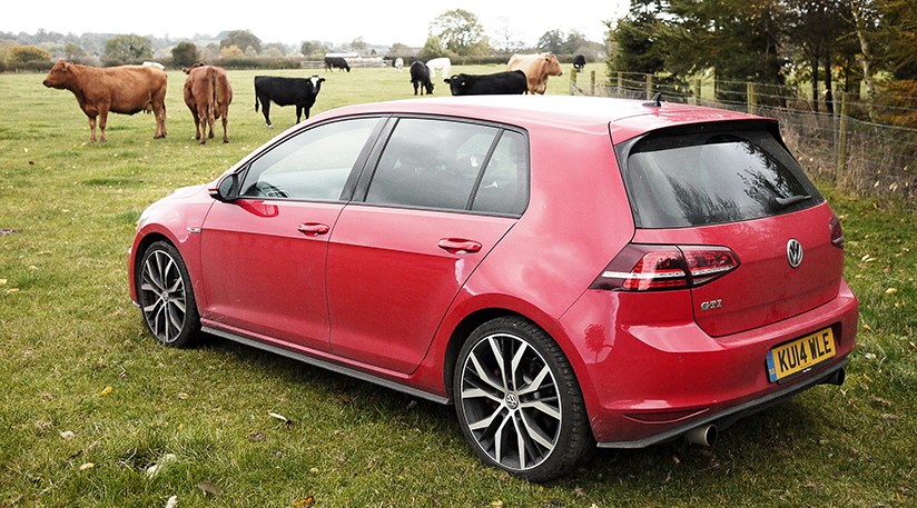 golf mk7 gti red