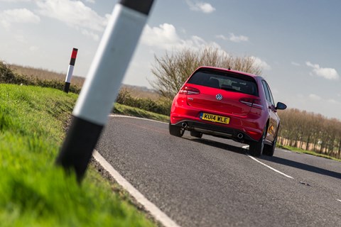 A corner carver: our VW Golf GTI Mk7 doing what it does best