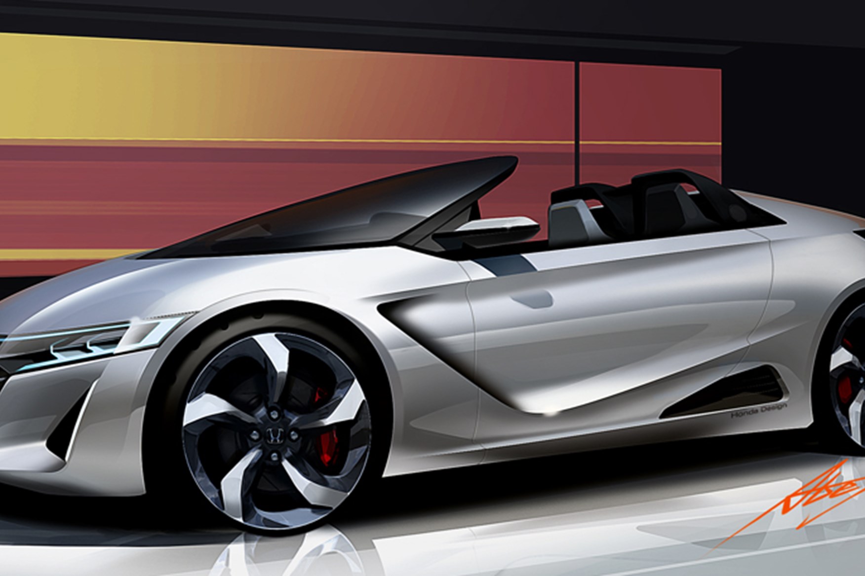 Honda S660 sports car concept (2013) first official pictures