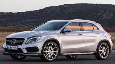 Mercedes GLA 45 AMG (2014) first official pictures