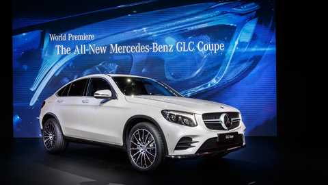 New Merc GLC Coupe in New York