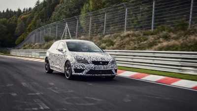 Seat Leon Cupra 280 breaks Nürburgring lap record (2014)