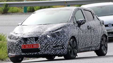 2017 Nissan Micra spy shots