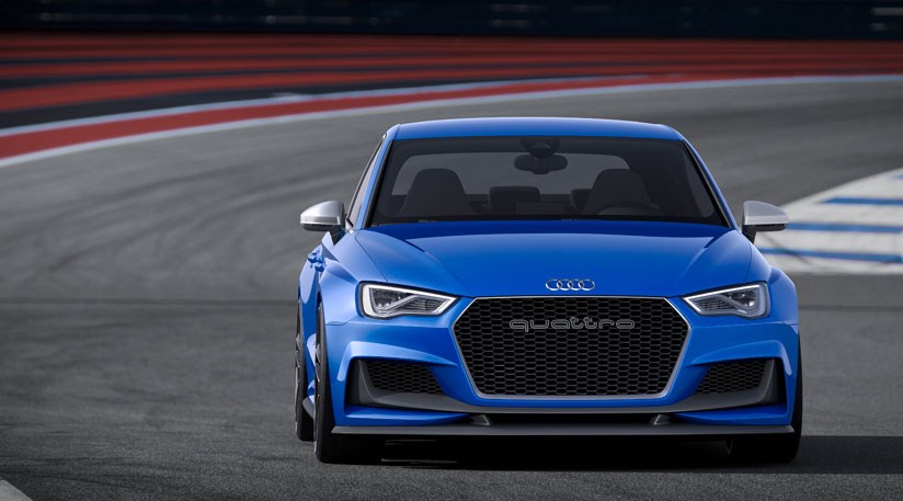 Audi A3 Clubsport Quattro concept (2014) first official pictures